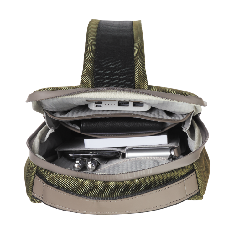 Leonhard Heyden Helsinki Crossbag Oliv Online