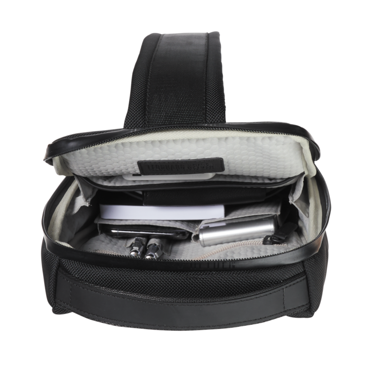 Leonhard Heyden Helsinki Crossbag Schwarz Outlet