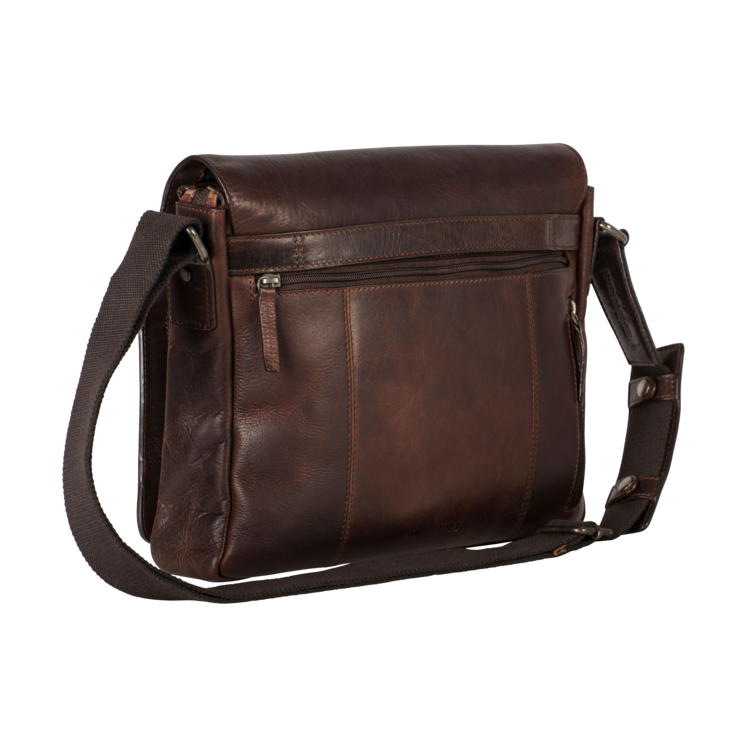 Leonhard Heyden Roma Umhängetasche M Braun Fabrik Onlineshop