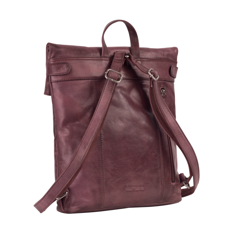 Leonhard Heyden Stockholm Cityrucksack Brombeer Heißer Verkauf