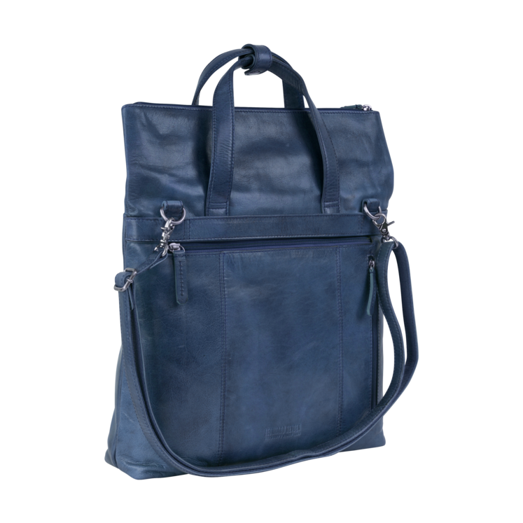 Leonhard Heyden Stockholm Kurzgriff-/Umhängetasche M Blau Online Outlet