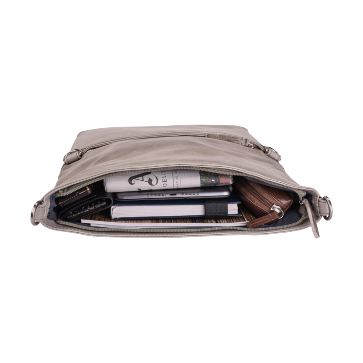 Leonhard Heyden Stockholm Umhänget/Clutch Grau Große Rabatte