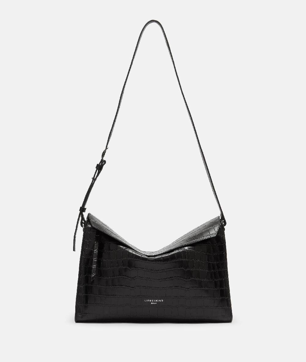 Liebeskind Berlin Kroko Lora Shoulder-Bag M Black Friday