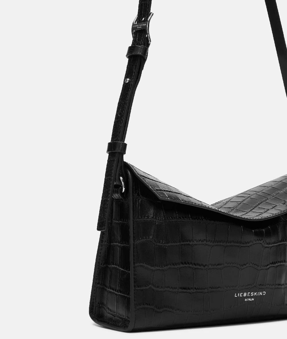 Liebeskind Berlin Kroko Lora Shoulder-Bag S Rabatte dieses Monats