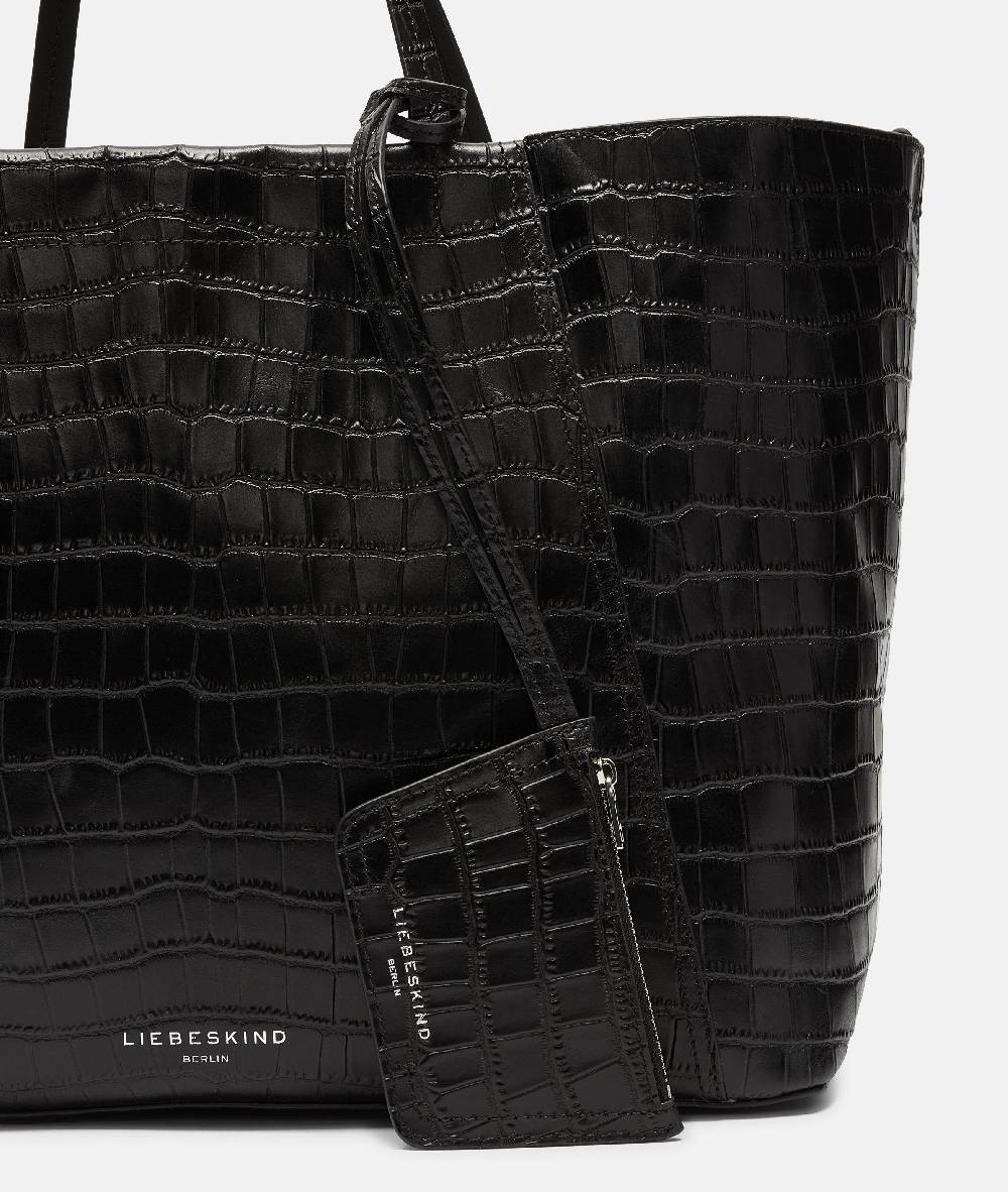 Liebeskind Berlin Kroko Chudy Shopper L Flash Sale