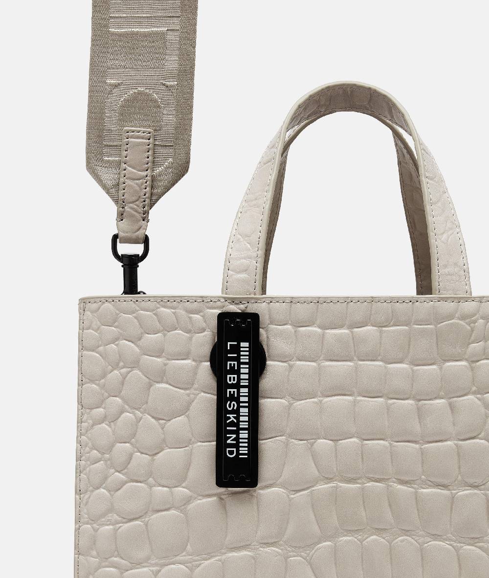 Liebeskind Berlin Kroko Paper Bag Tote M Bis zu 65% Rabatt