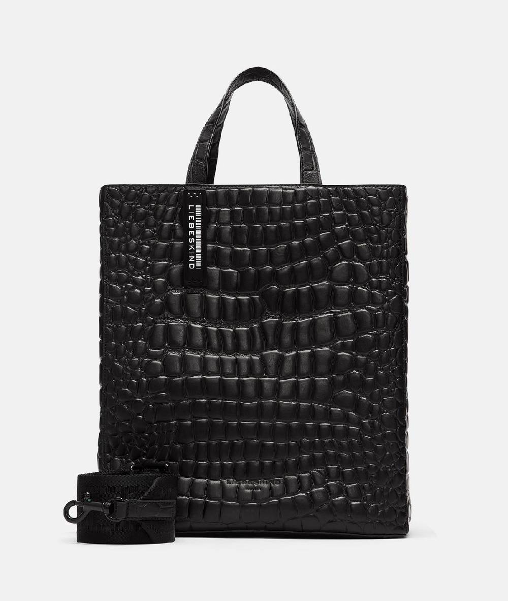 Liebeskind Berlin Kroko Paper Bag Tote M