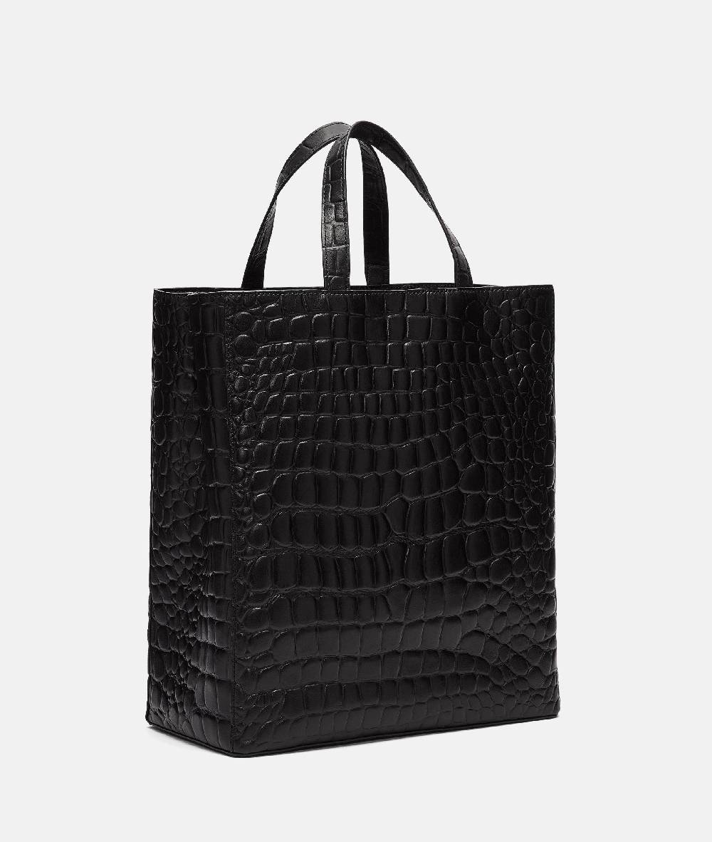 Liebeskind Berlin Kroko Paper Bag Tote M Fabrikverkauf