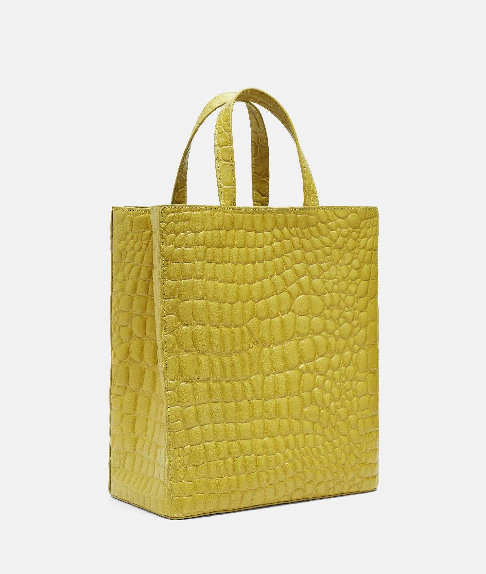 Liebeskind Berlin Kroko Paper Bag Tote M 2025