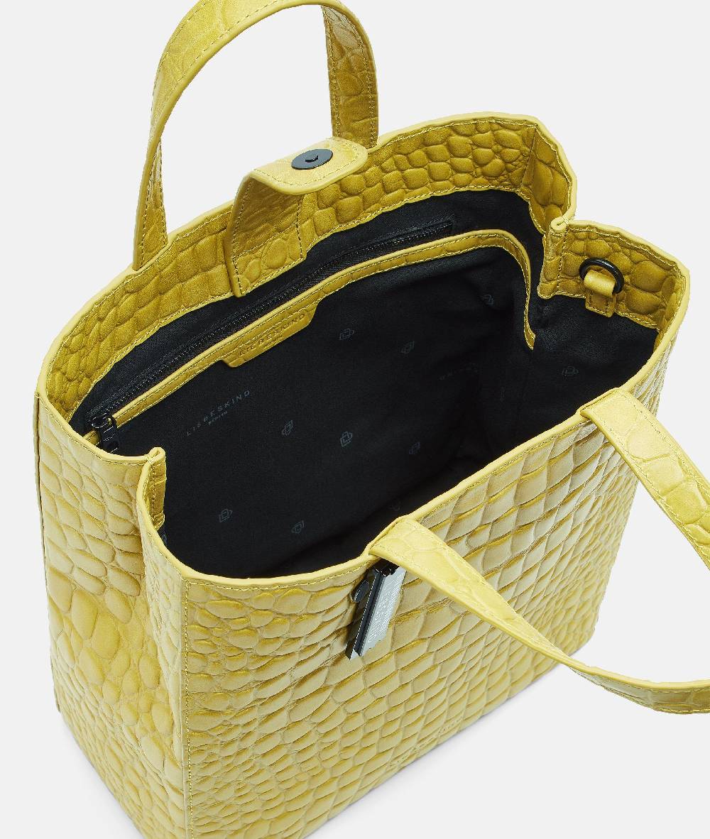Liebeskind Berlin Kroko Paper Bag Tote M 2025