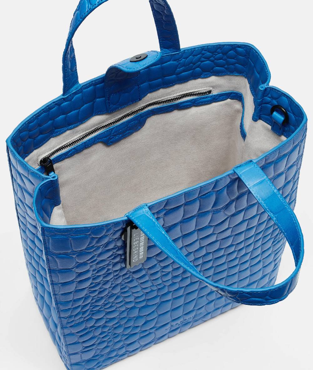 Liebeskind Berlin Kroko Paper Bag Tote M Lagerräumung