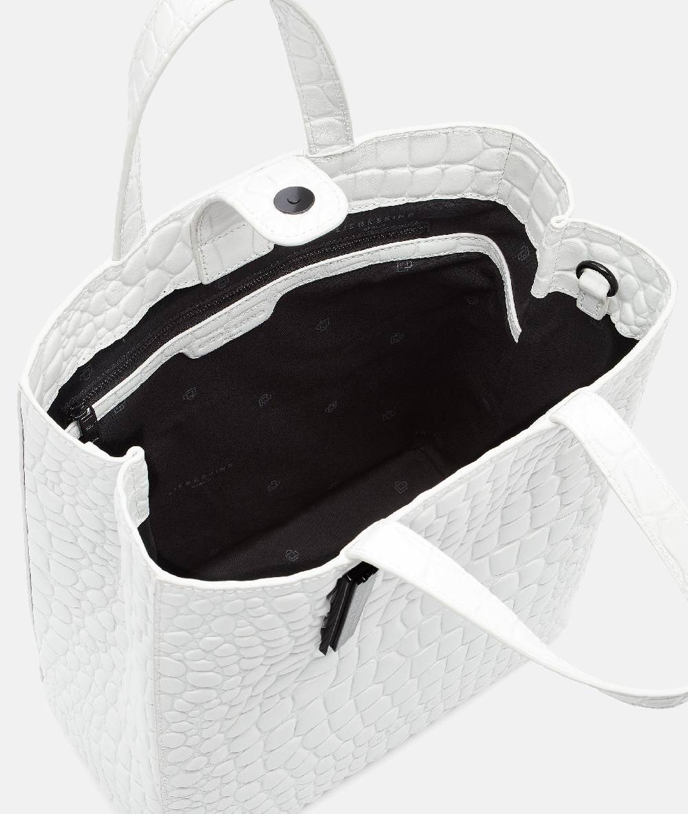 Liebeskind Berlin Kroko Paper Bag Tote M Online Outlet
