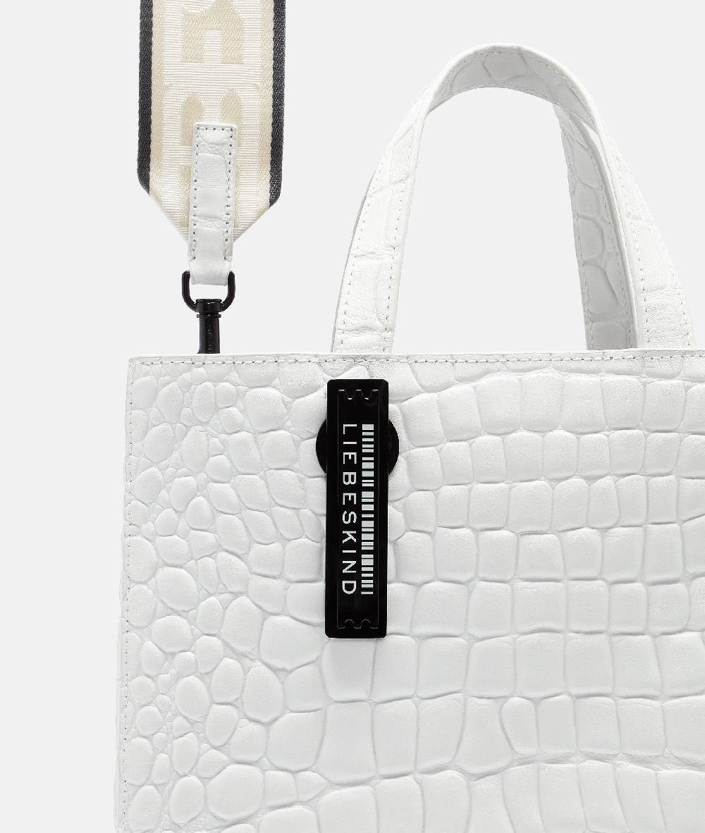 Liebeskind Berlin Kroko Paper Bag Tote M Online Outlet