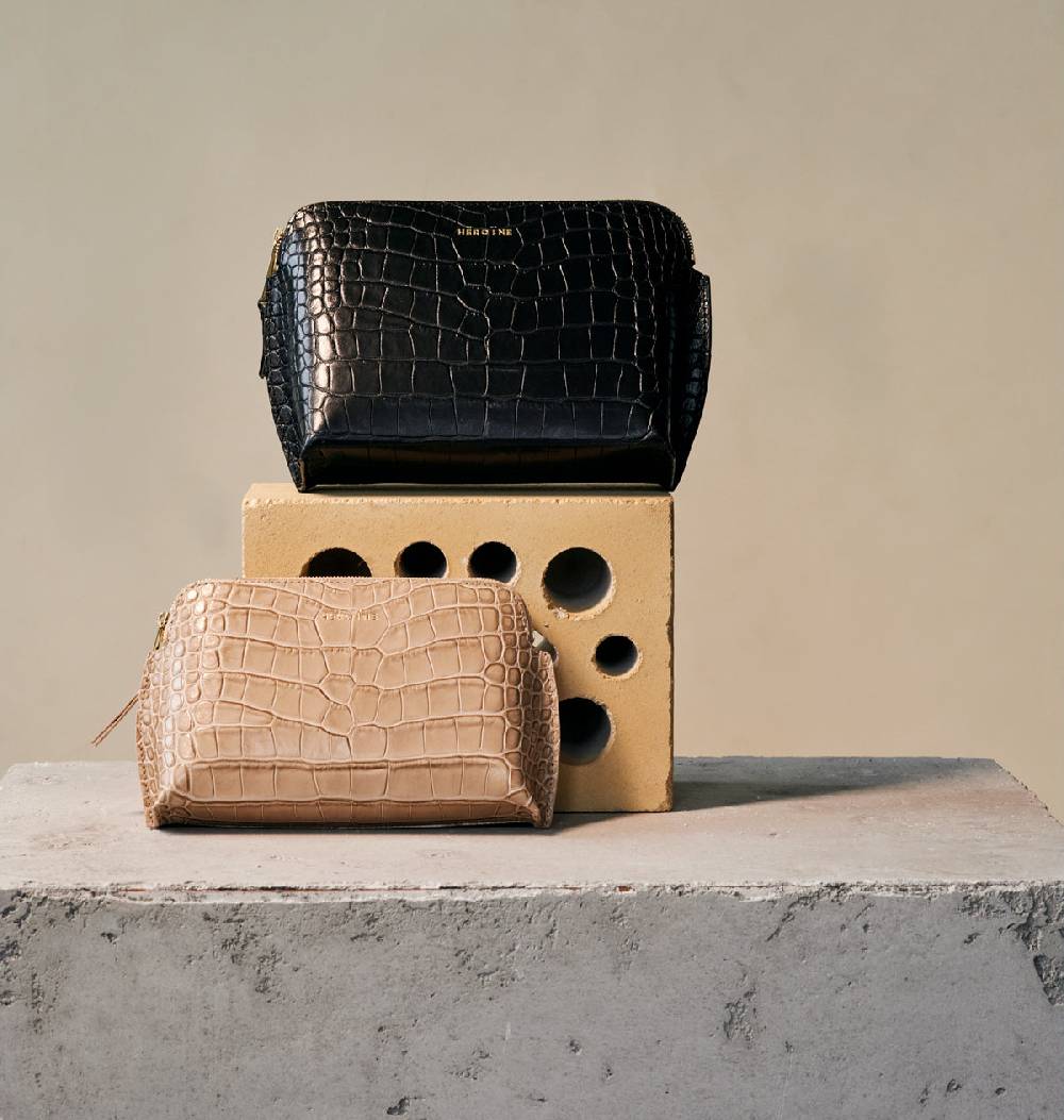 Maison Héroïne ANNE COSMETIC POUCH SMALL Preisnachlass