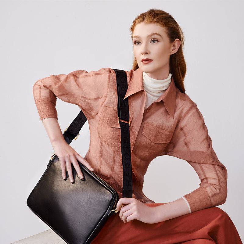Maison Héroïne LOGO SHOULDER STRAP Online Outlet