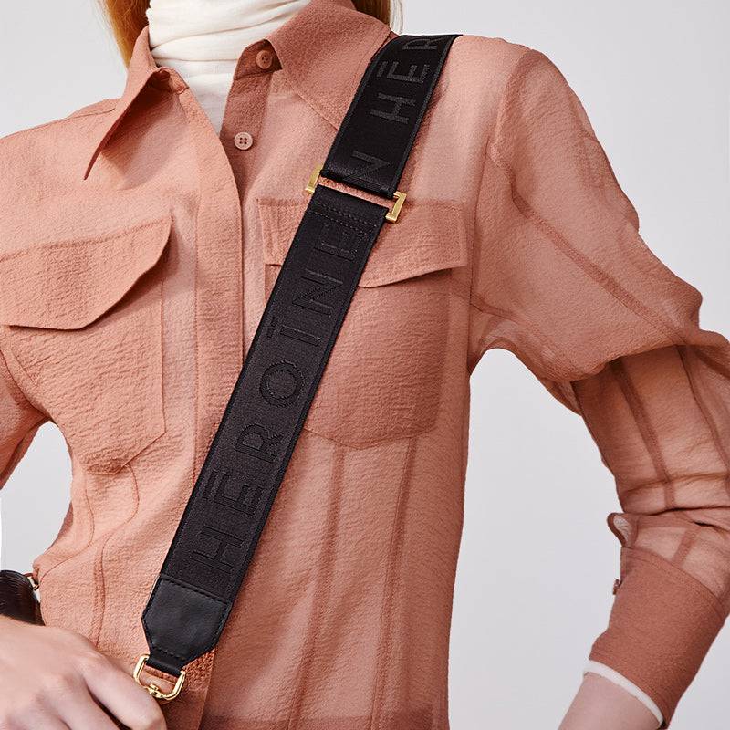 Maison Héroïne LOGO SHOULDER STRAP Online Outlet