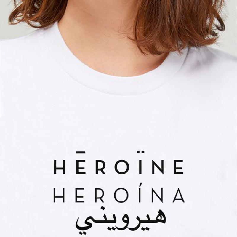 Maison Héroïne HĒROÏNE T-SHIRT - UNITED IN DIVERSITY Super Rabatt