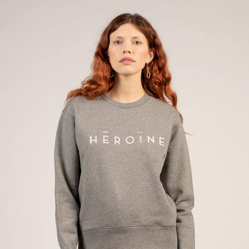 Maison Héroïne SWEATER GREY Clearance-Verkauf