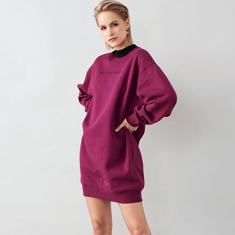 Maison Héroïne SWEATER DRESS DAHLIA Kostenloser Versand international