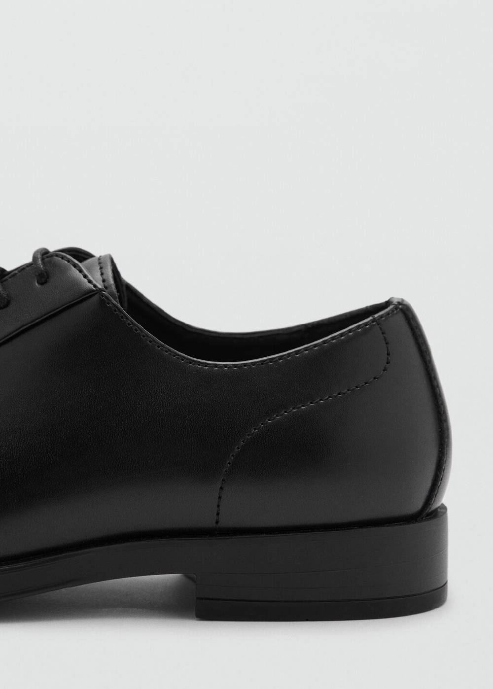 Mango Anzugschuh mit Ledereffekt Black Friday