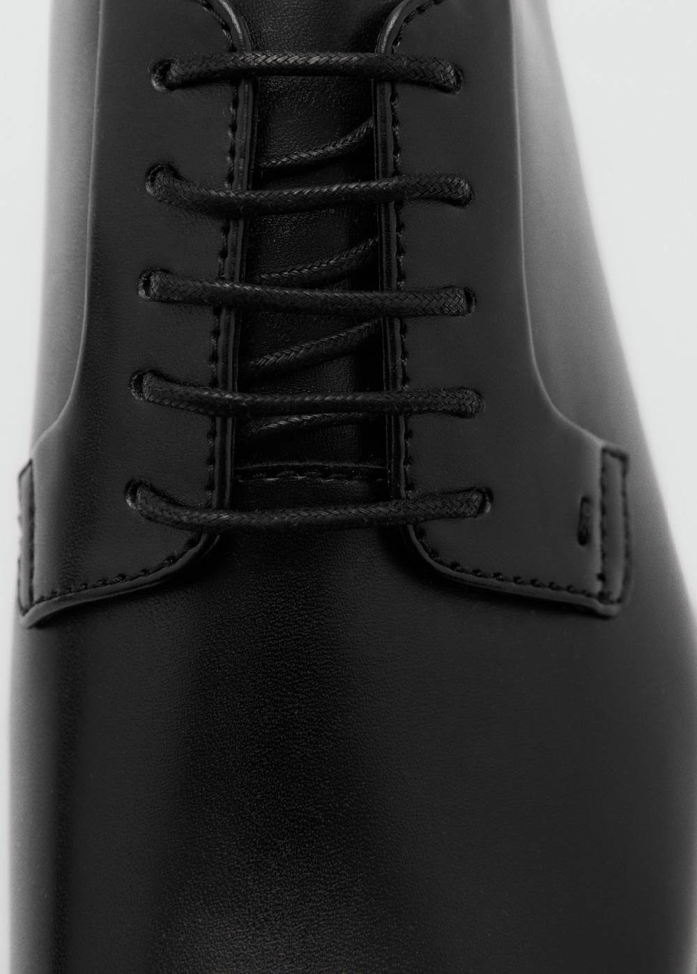 Mango Anzugschuh mit Ledereffekt Black Friday