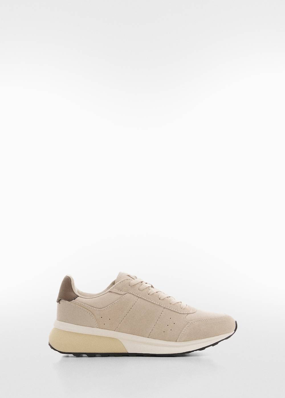 Mango Sneakers mit kontrastierenden Lederdetails Exklusive Angebote