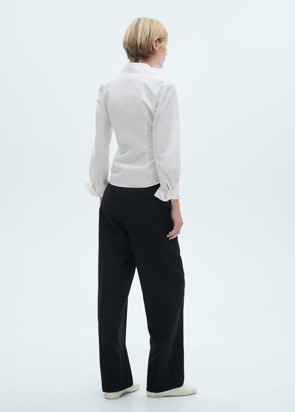 Mango Gerade Bundfaltenhose Riesige Ersparnisse