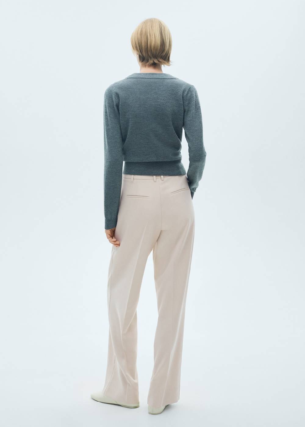 Mango Gerade Bundfaltenhose VIP-Rabatte