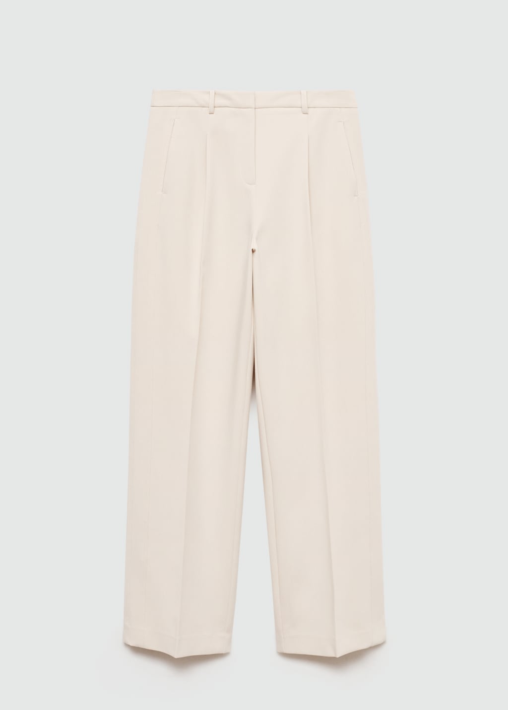 Mango Gerade Bundfaltenhose VIP-Rabatte