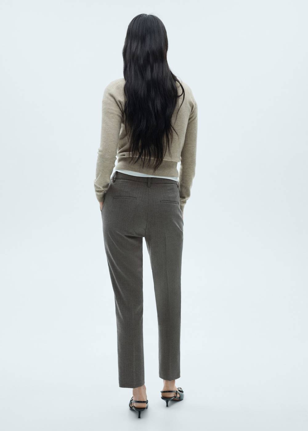 Mango Skinny Hose mit mittelhohem Bund Wochenangebot