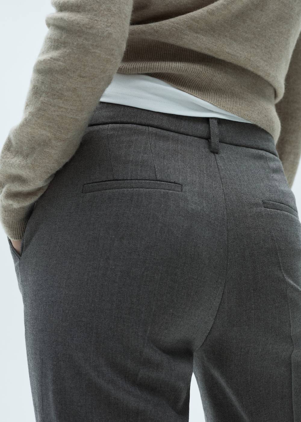 Mango Skinny Hose mit mittelhohem Bund Wochenangebot