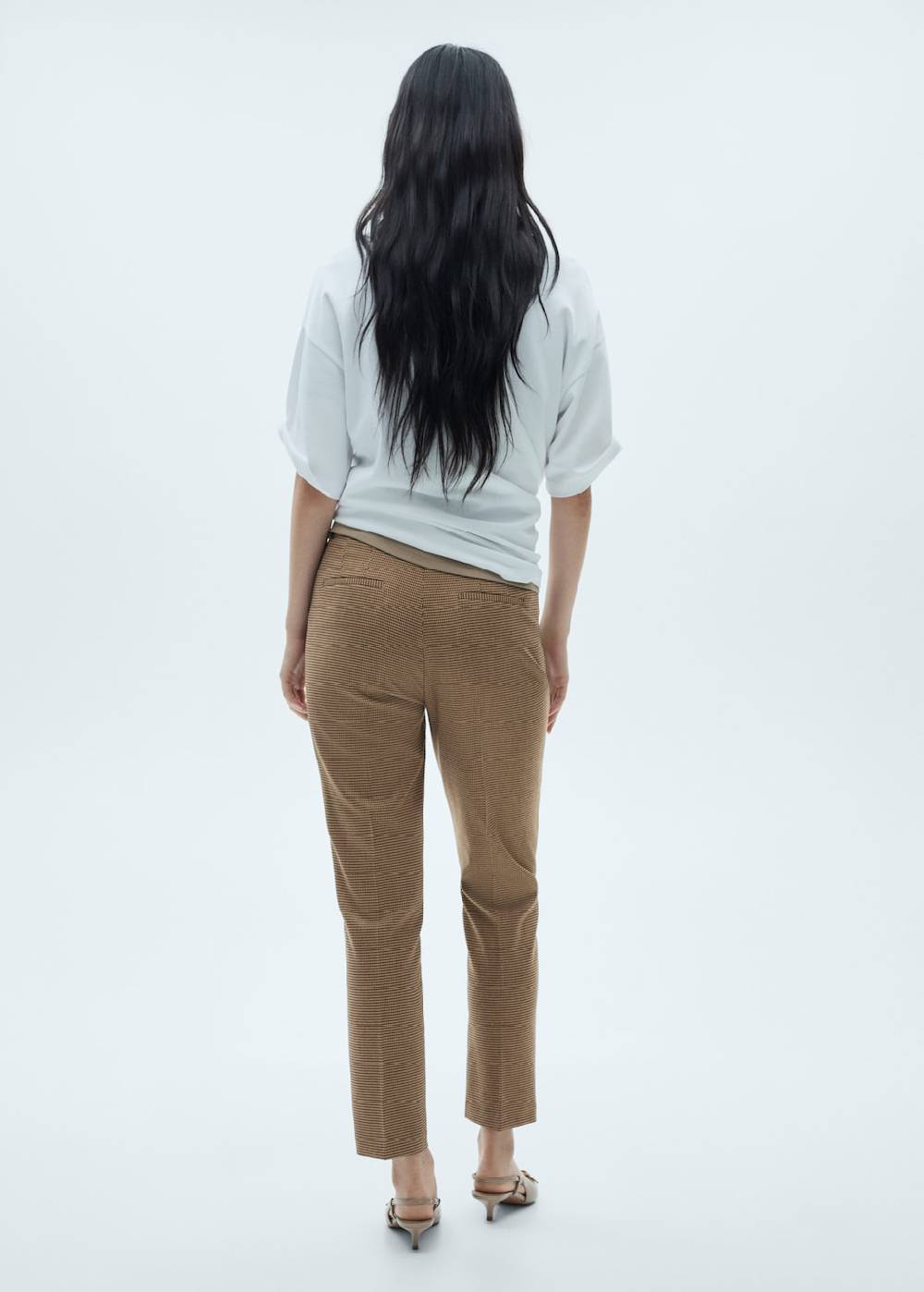 Mango Skinny Hose mit mittelhohem Bund Letzter Tag