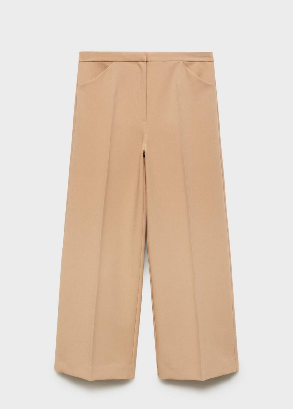 Mango Wideleg-Bundfaltenhose Speichern exportieren