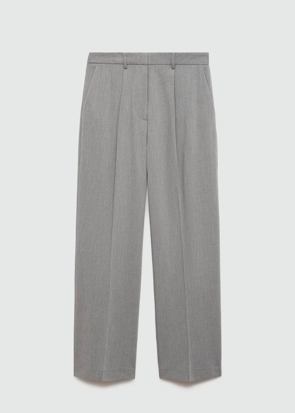 Mango Gerade Bundfaltenhose 2025