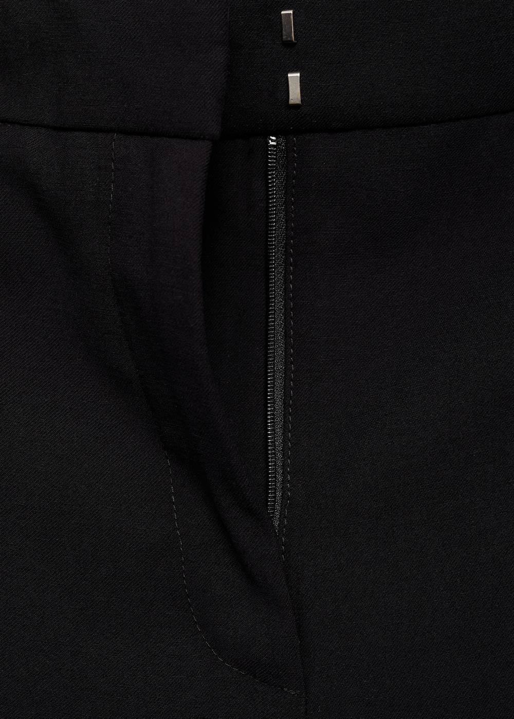 Mango Wideleg-Bundfaltenhose Outlet