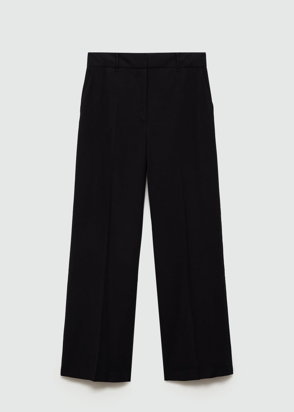 Mango Wideleg-Bundfaltenhose Outlet
