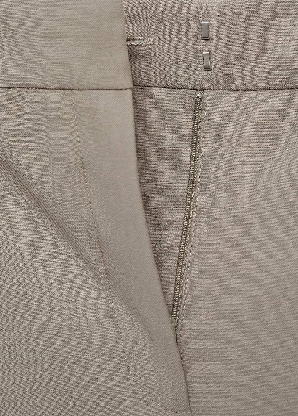 Mango Wideleg-Bundfaltenhose Angebote