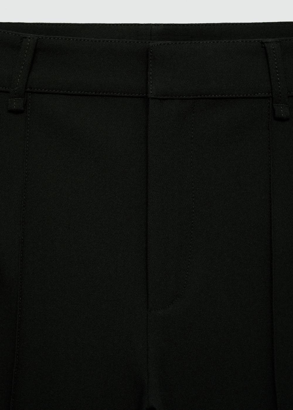 Mango Gerade Hose mit Ziernähten Hotsell