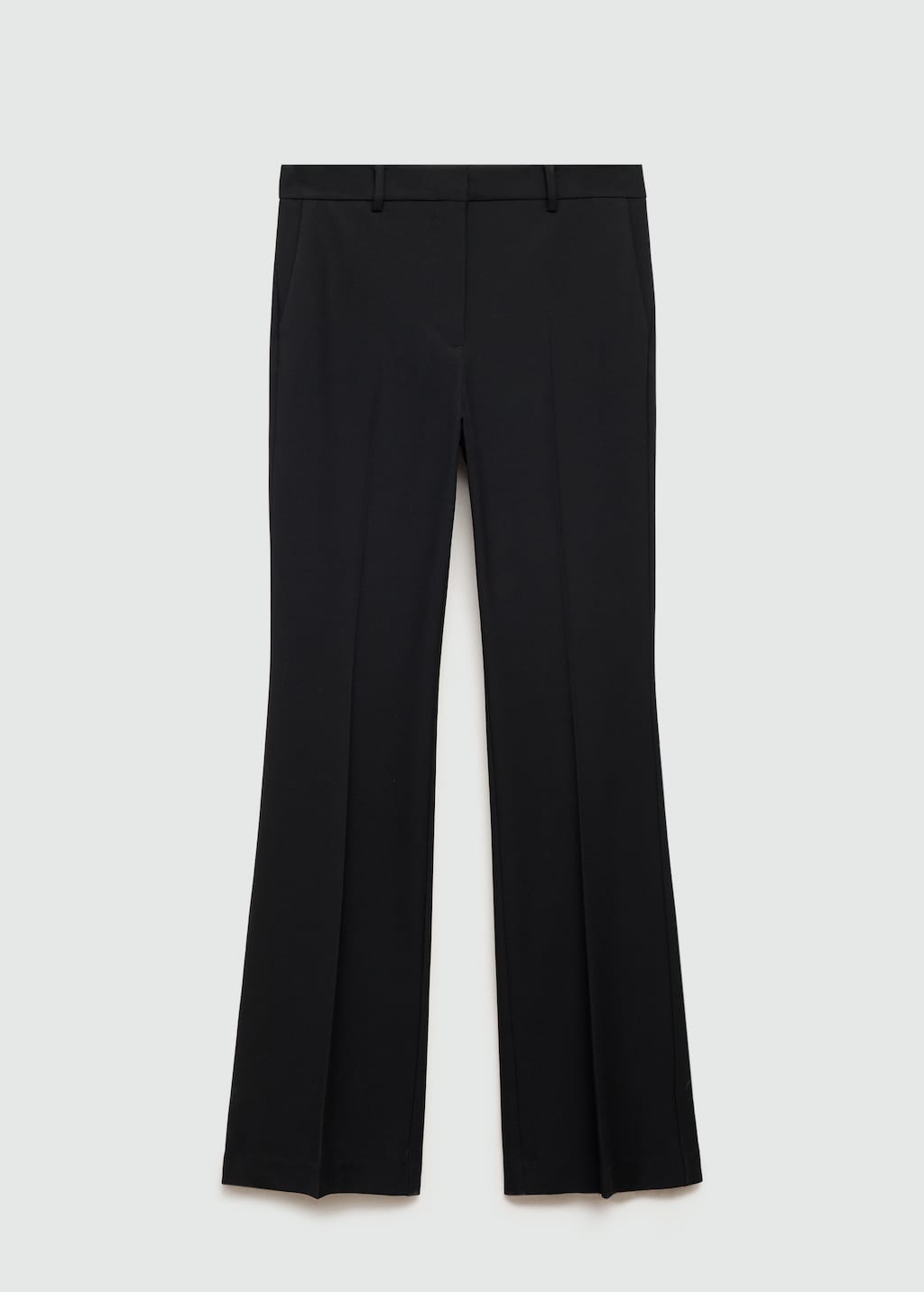 Mango Ausgestellte Hose mit hohem Bund Fabrikverkauf