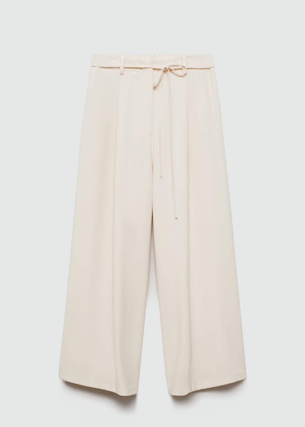Mango Wideleg-Hose mit Stretchbund Kostenloser Versand