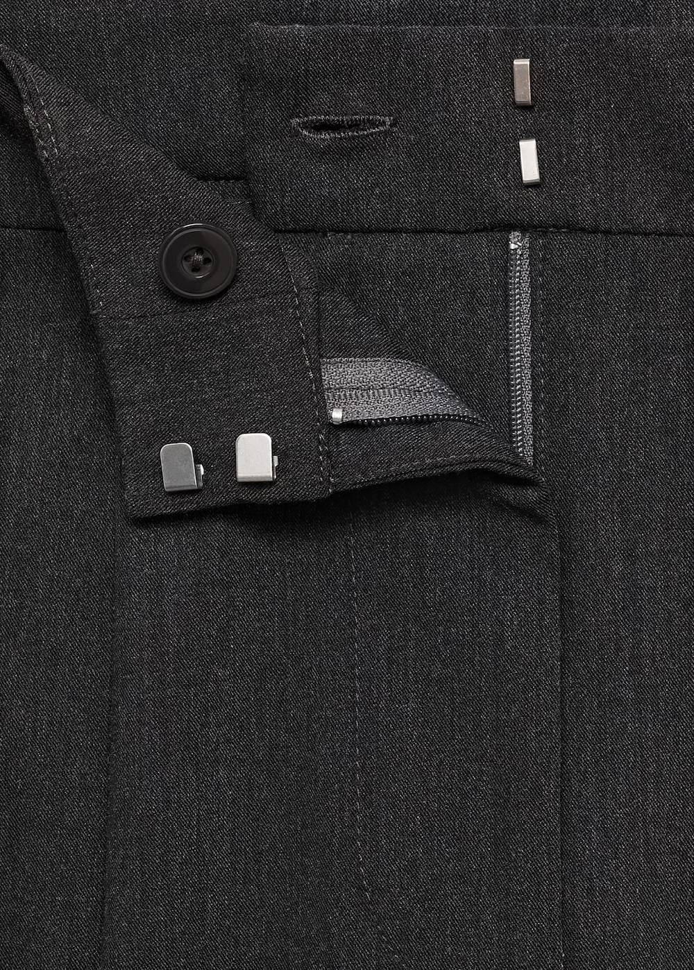 Mango Gerade Bundfaltenhose Rabatt