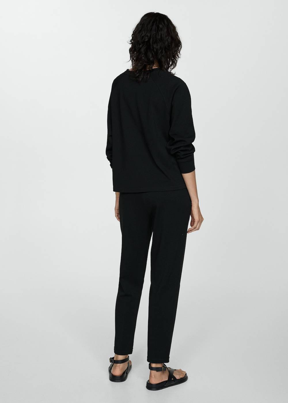 Mango Jogger Pants mit Nähten Großer Ausverkauf