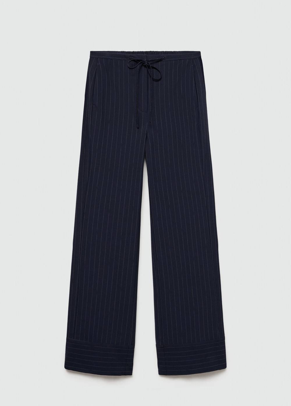 Mango Gerade Nadelstreifenhose Begrenztes Angebot