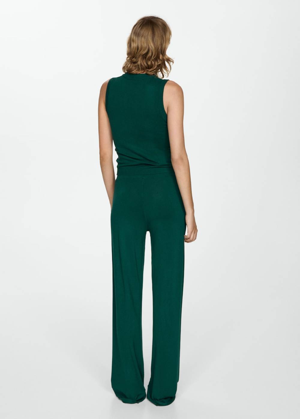 Mango Wideleg-Strickhose Online Outlet