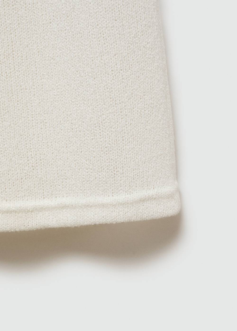 Mango Gerade Strickhose Große Rabatte