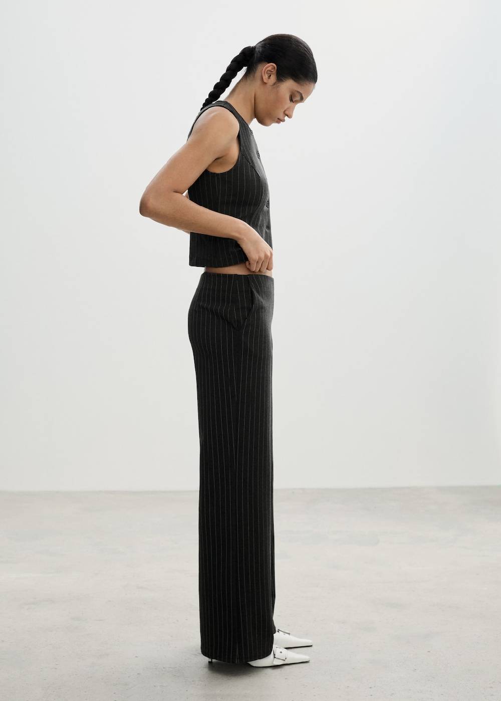 Mango Gerade Hose aus Romanit-Jersey Neuheiten