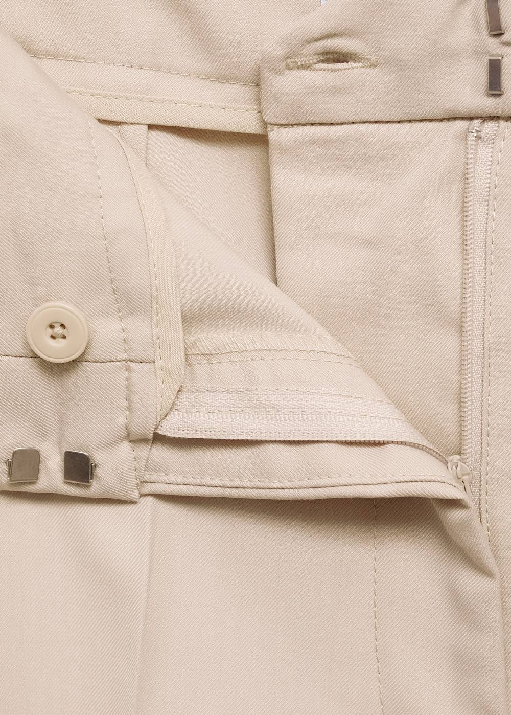 Mango Gerade Bundfaltenhose Saisonale Angebote