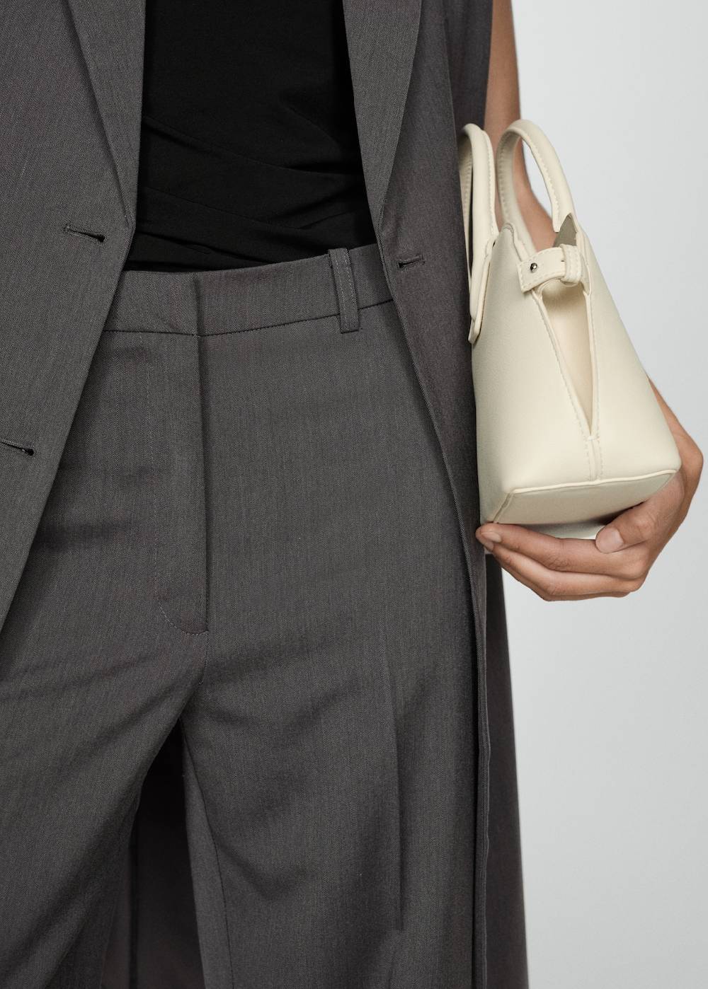 Mango Gerade Bundfaltenhose Sonderangebote