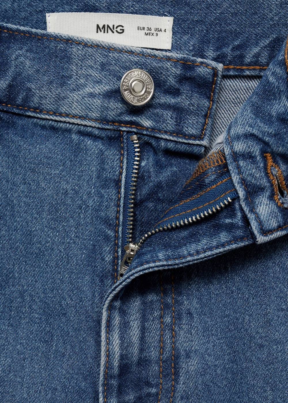 Mango Jeans-Shorts mit hoher Taille VIP-Rabatte