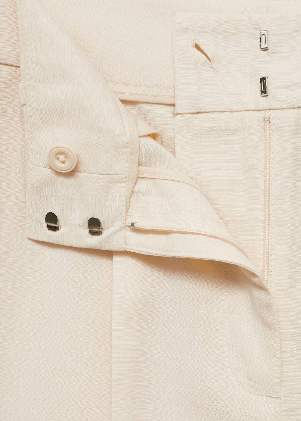 Mango Gerade Lyocell-Hose Tiefpreis